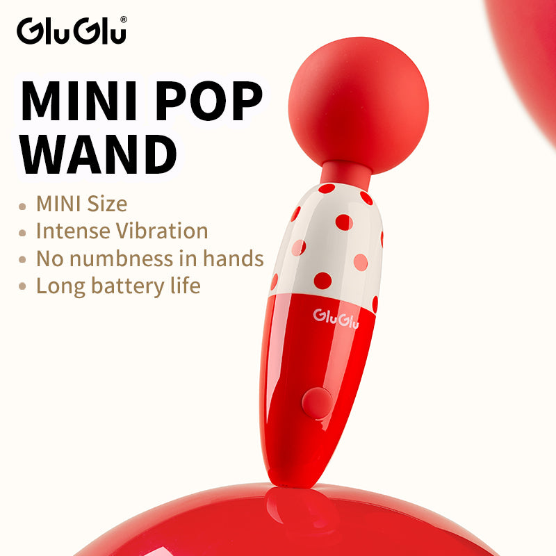 GluGlu MINI POP wand massager-Sex toy vibrator