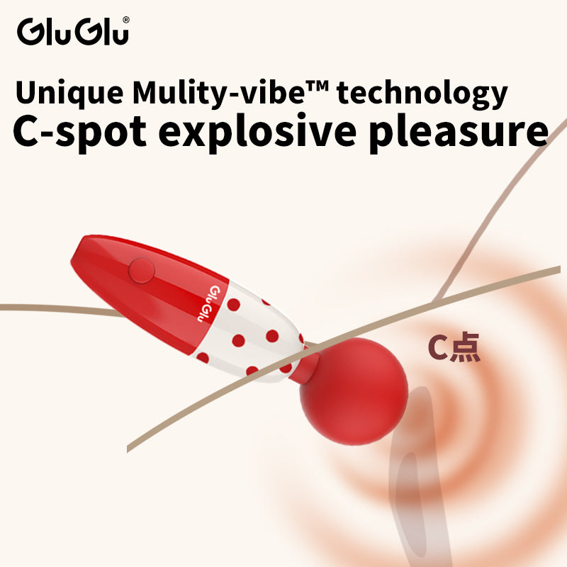 GluGlu MINI POP wand massager-Sex toy vibrator