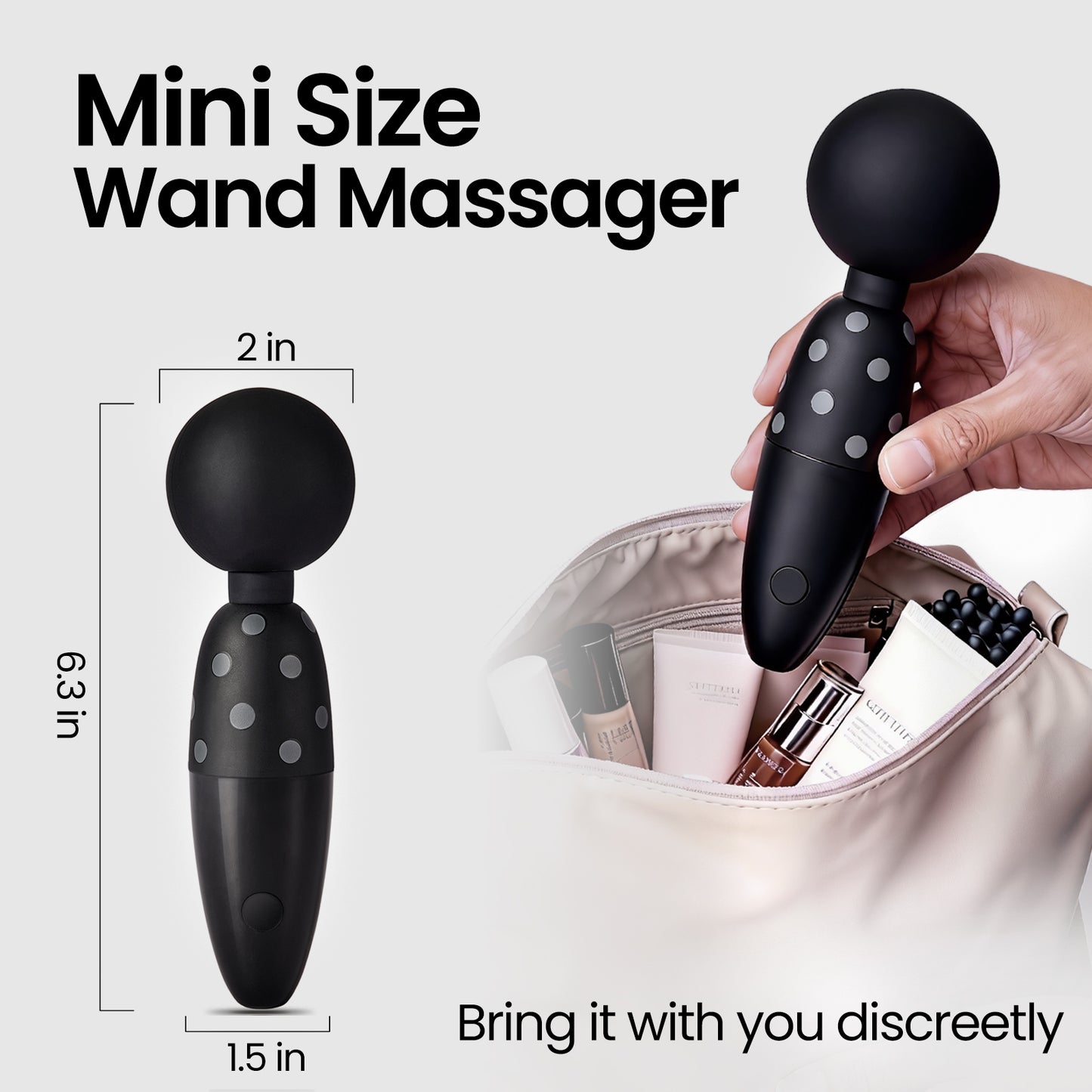 GluGlu MINIi Wand Vibrator Sex Toy for Women